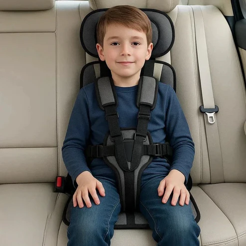Silla de coche portátil para niños (1–10 años)
